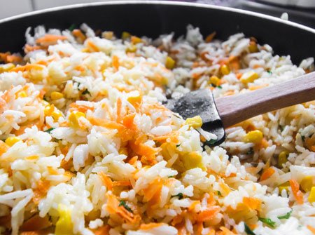 الأرز-المطبوخ
